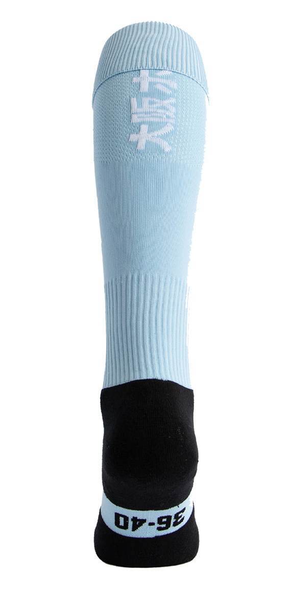 Hocsocx Blue Field Hockey Sticks Socks Medium