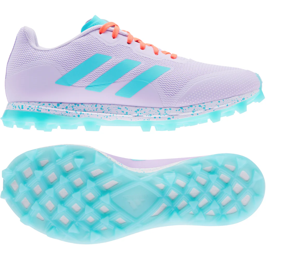 Adidas Zone 2.1 Purple Field Hockey Turf Shoe
