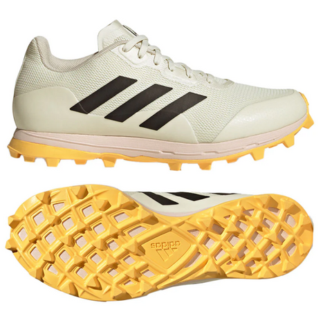 Adidas Fabela Zone 2.1 Field Hockey  Turf Shoe Ivory