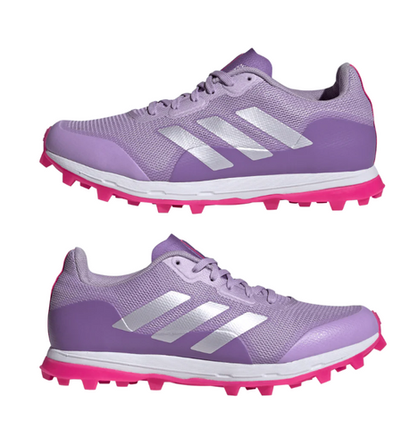 Adidas Fabela Zone 2.1 Powder Plum Field Hockey Shoe